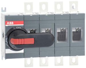 Interruttore di carico ABB 315A/400V 4L, con maniglia&asse