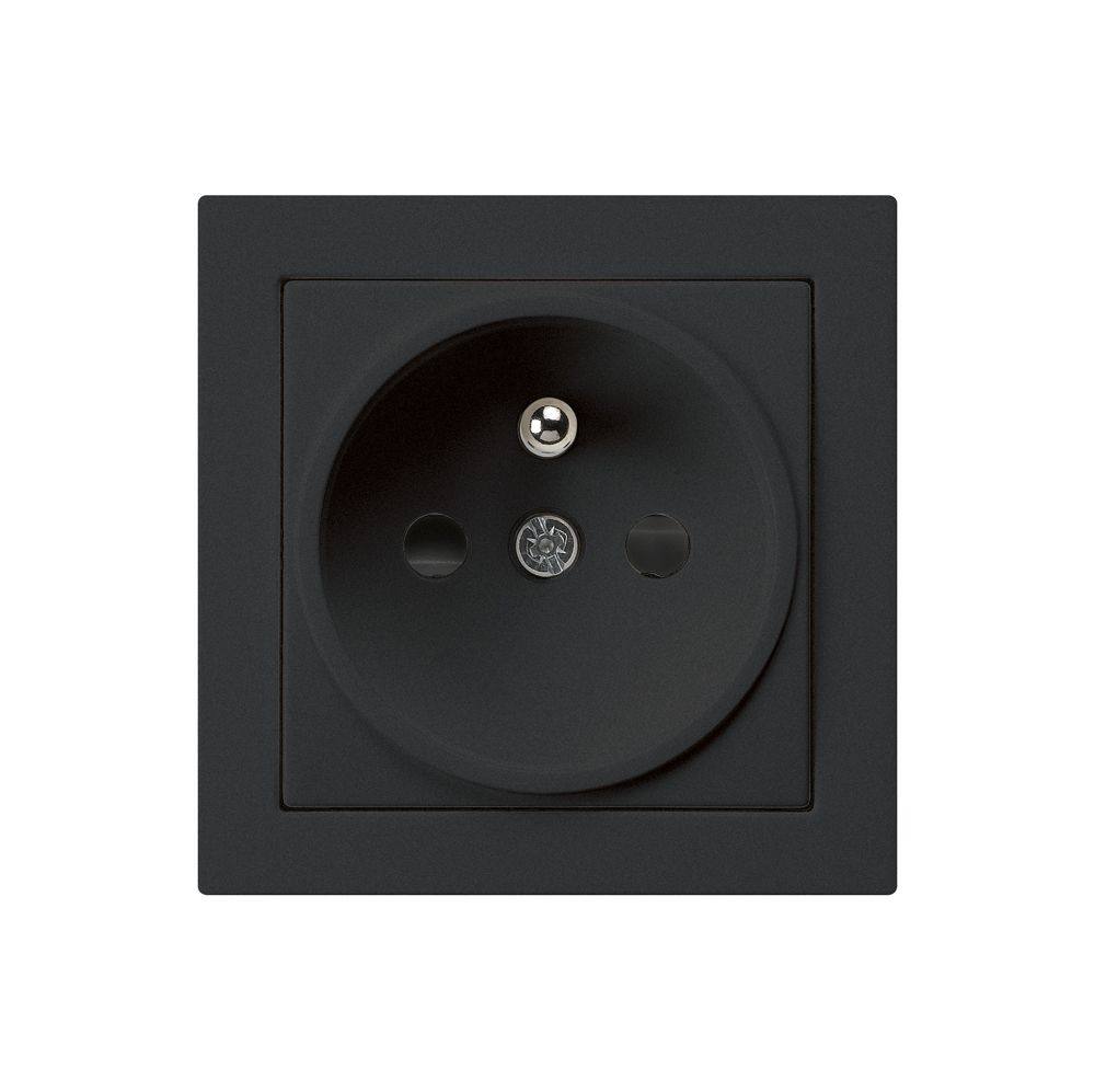 UP-Steckdose kallysto 2P+T schwarz