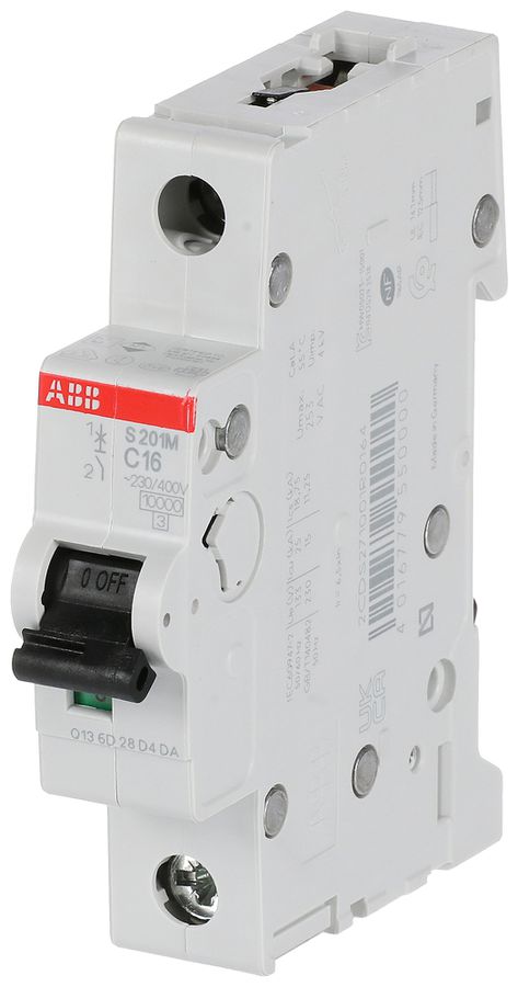 Disgiuntore ABB S201M-C16 16A C 10kA