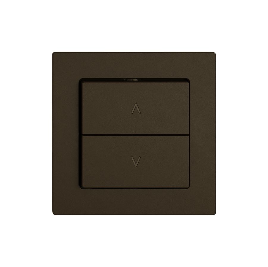 Storentaster EDIZIO.liv SNAPFIX® 10A 250V 2 Tasten 1 Kanal br