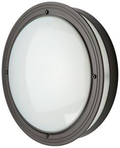 LED-Anbauleuchte SG Piano 14W 1500lm 830 IP65 DIM dir./ind.Ø340 anthrazit