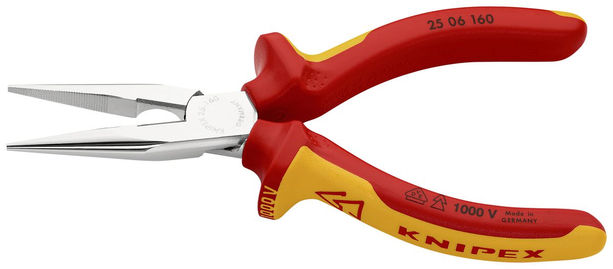 Telefonzange KNIPEX mit Schneidevorrichtung VDE gerade 160mm
