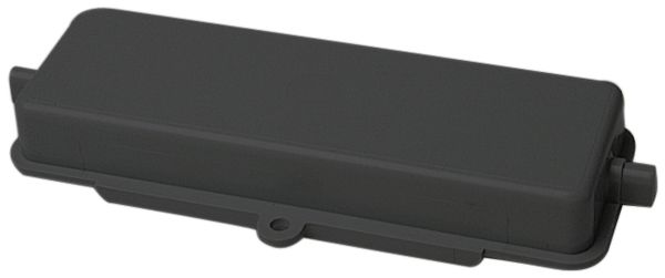 Schutzdeckel Demelectric B24 LVN schwarz mit Fangschnur