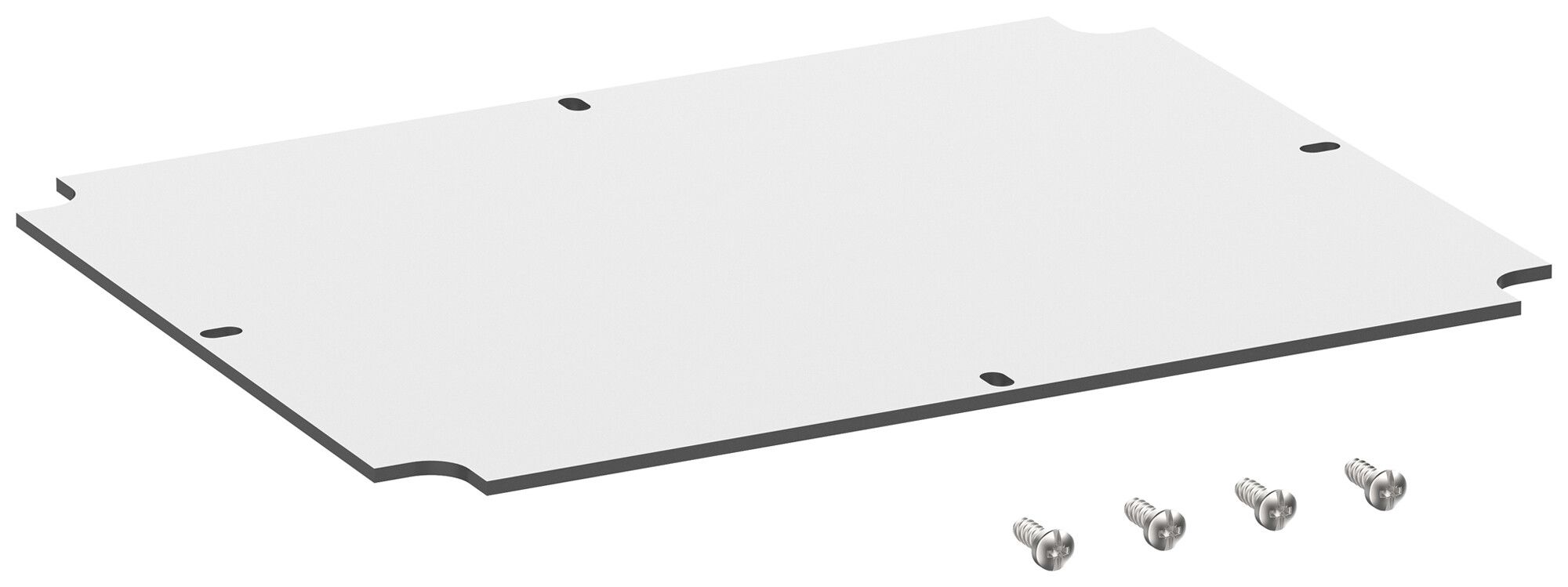 Plaque de montage Spelsberg Abox MPI 250 167×217×2.5mm pour Abox/Abox Pro