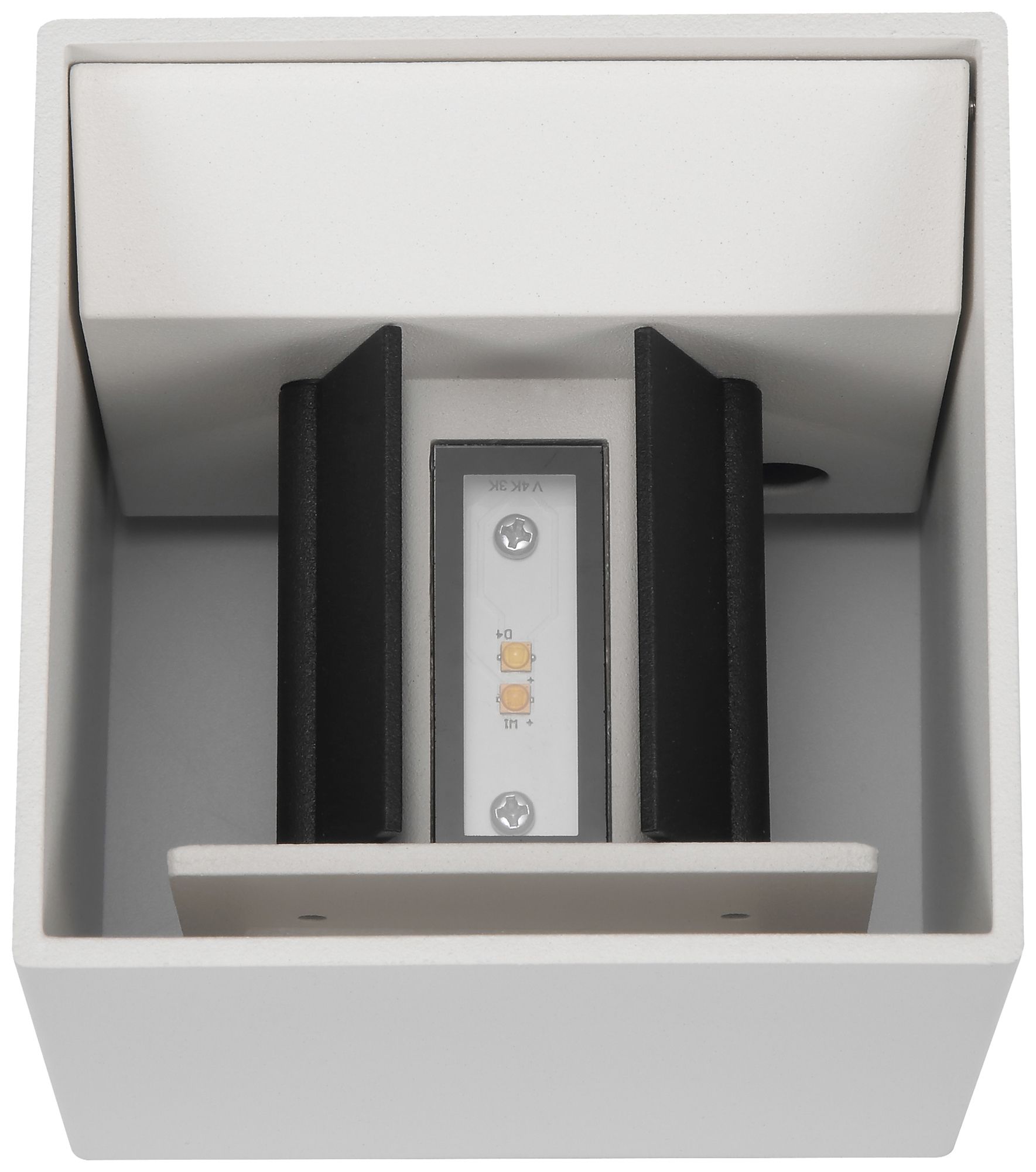 Applique LED Sylvania START Surface 5.8W 2×140lm 830/840 IP54 108×108 blanc