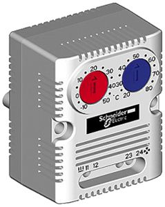 Termostato Schneider Electric NSYCCOTHD 250V 0…60°C NC e NO