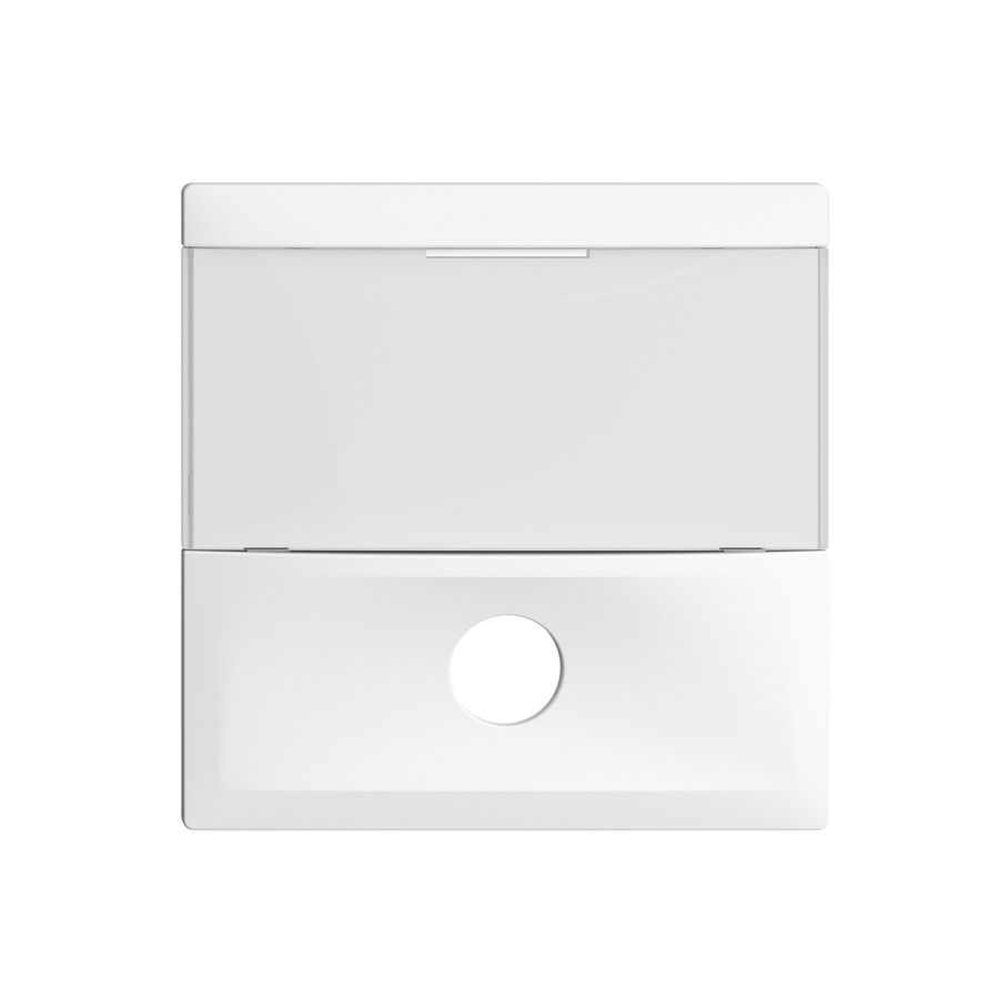 Frontplatte EDIZIOdue weiss für Sonnerietaster