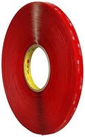 Klebeband DOTLUX Acryl Doppelseitig 10mm×33m isolierend rot