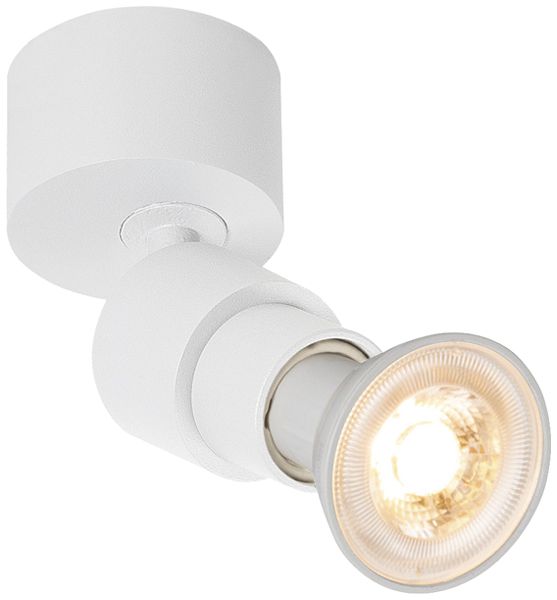 Spot SLV PURI 2.0 Basic CW GU10 1×6W VAR Ø55×79×90mm blanc