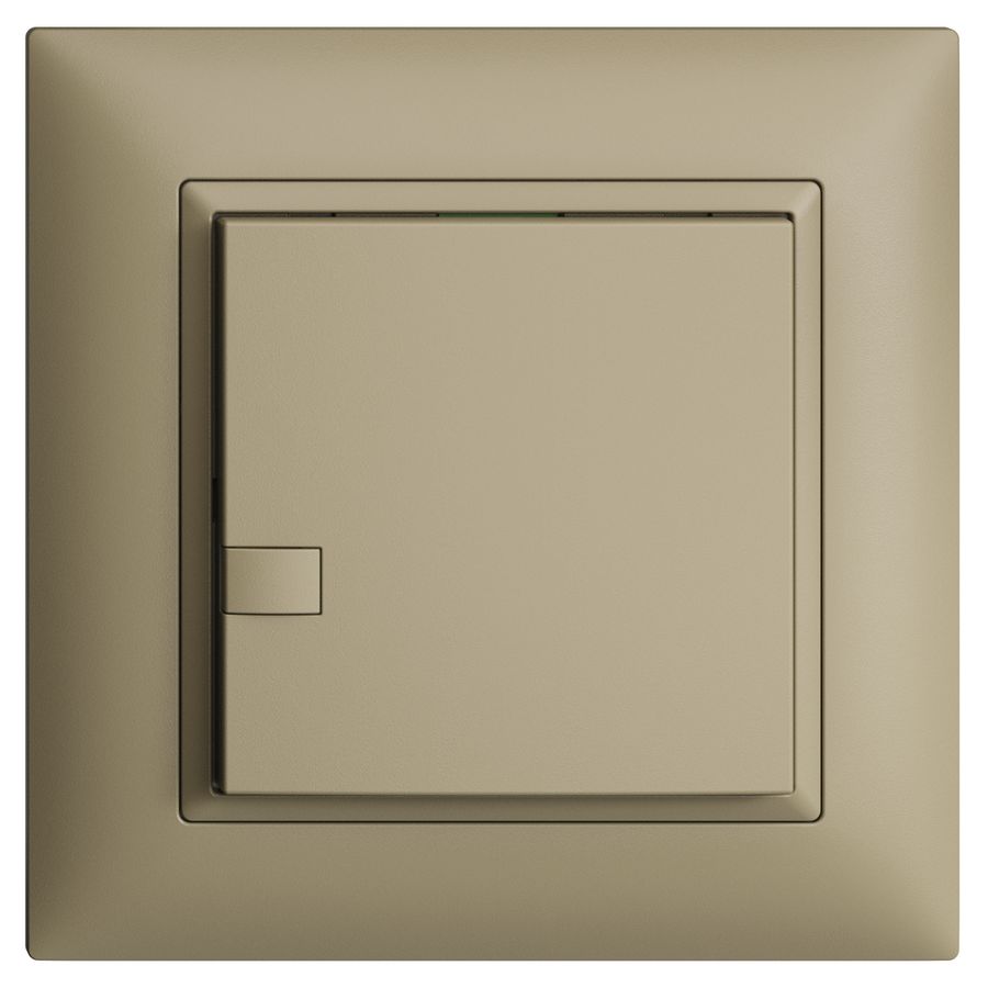 Poussoir KNX RGB ENC EDUE FMI, 250mW, s.LED, 1×poussoir, comm.1×touche, sa