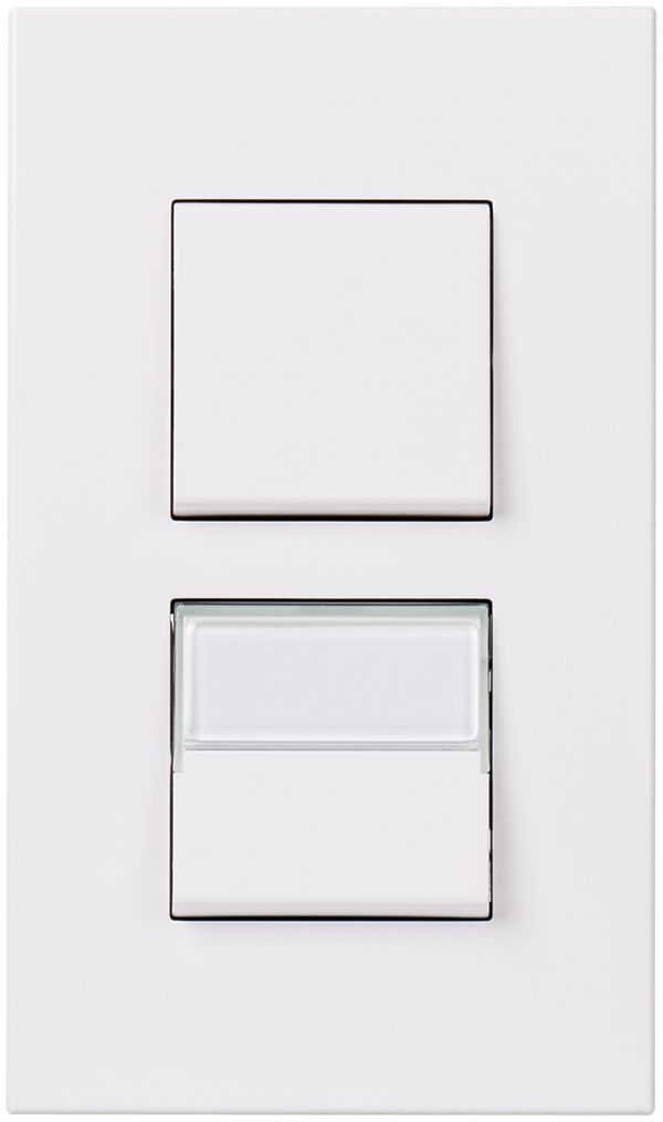 Combinazione INC ATO 3/1L+suoneria bianco grd.I+I