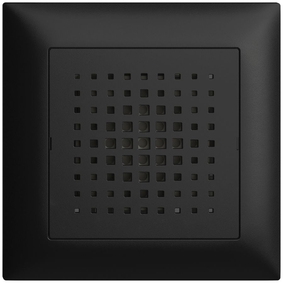 UP-Gong EDIZIOdue 230VAC schwarz elektronisch