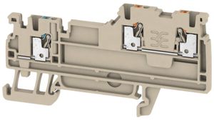 Sensor-/Aktor-Reihenklemme Weidmüller AIO21 SO PUSH IN 1.5mm² beige