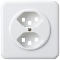 Kit frontal ENC basico 2×type 23 blanc 86×86mm