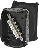 AP-Abzweigdose Hensel KF B mit Klemmen 5×10mm² schwarz