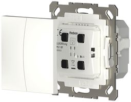 Pulsante RF INC Theben LUXORliving PS 1 RF con attuatore-commutatore