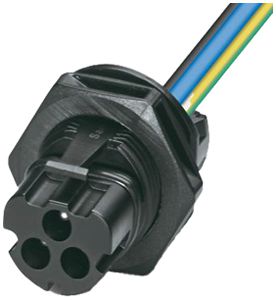 Gerätestecker PX PRC 3-FT25 Stecker 3P 4mm² 150mm 32A 690V Gegenmutt.M25 IP65