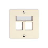 Montageset EDIZIO.liv Keystone SNAPFIX® gerade 2× cr