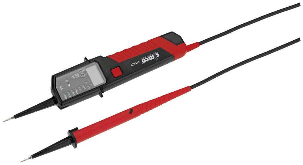Spannungsprüfer Cimco AC/DC 690V 1×LCD 3×Digits 12×LED