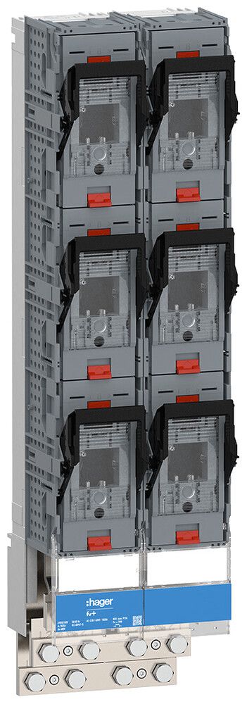 NH-Lastschaltleiste Hager FV+ NH3 1P 1820A 400V 50kA Schraubanschluss