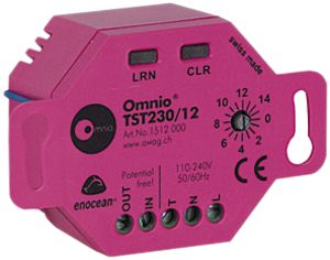 EB-RF-Tasterschnittstell.Omnio 2-fach 230VAC, 1 Eingang