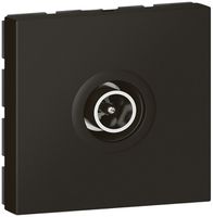 Antennendose TV MOS 2 Module schwarz matt