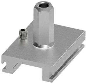 Support pour suspension Sylvania Lytespan H 40×29×32mm aluminium argent