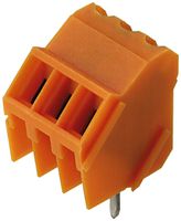 Morsetto circuito stampato WM LM 3.50 2L 135° pin sald.3.2mm vite staffa 2.08mm²