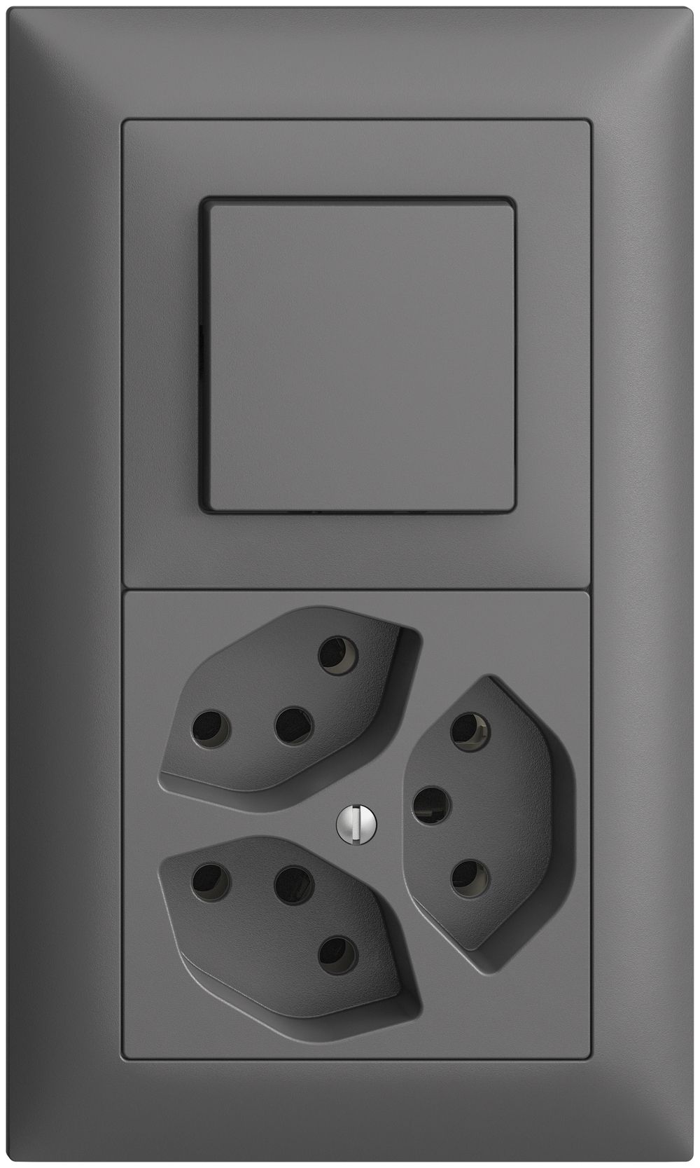 Combinazione INC EDIZIOdue 3/1P +3×T13 grigio scuro