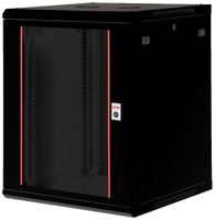 Wandgehäuse 19" ROLINE Basic Plus 600×779×600mm 15HE 1×Tür Stahl schwarz