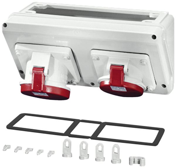 Connection Box Hensel Mi, CEE 32A, + CEE 63A, 5 P, 400V, 6h