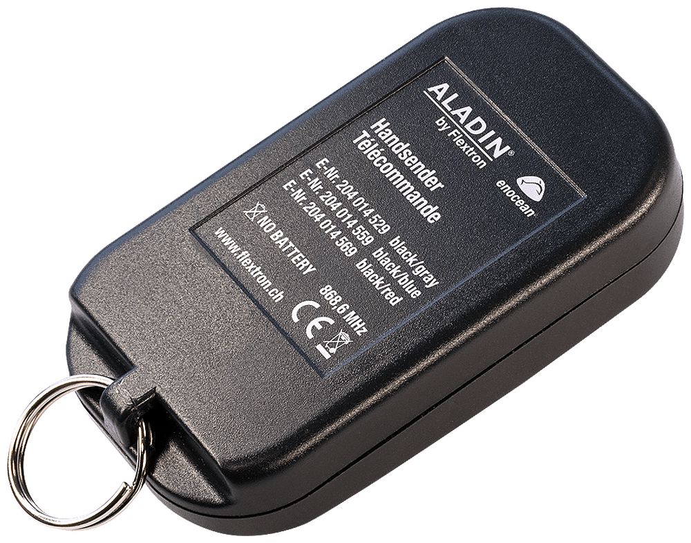 Handsender ALADIN Mini II EnOcean 4-Kan anthrazit/rot