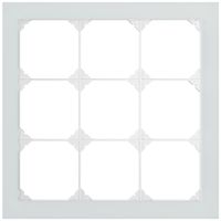 UP-Abdeckrahmen EDIZIO.liv prestige SNAPFIX® 3×3 214×214mm Glas Si