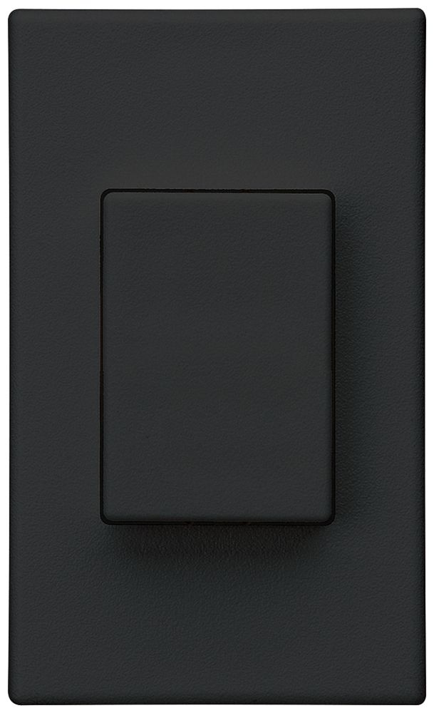 EB-Taster Hager FLF 10A/250V 0/1L schwarz