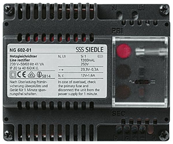 Netzgerät Siedle, für System 1+n
