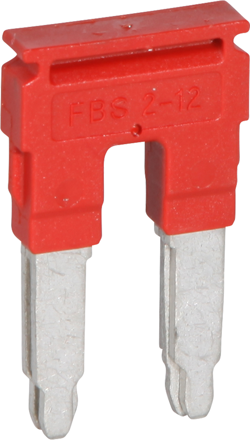 Pont enfichable 12mm 2L rouge CLIPLINE