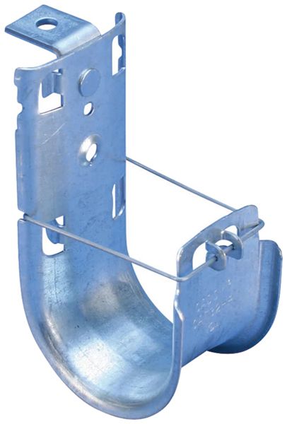 Crochet J nVent CADDY Cat HP a.equerre d.fixation, Ø33.3mm, 6.3mm trou