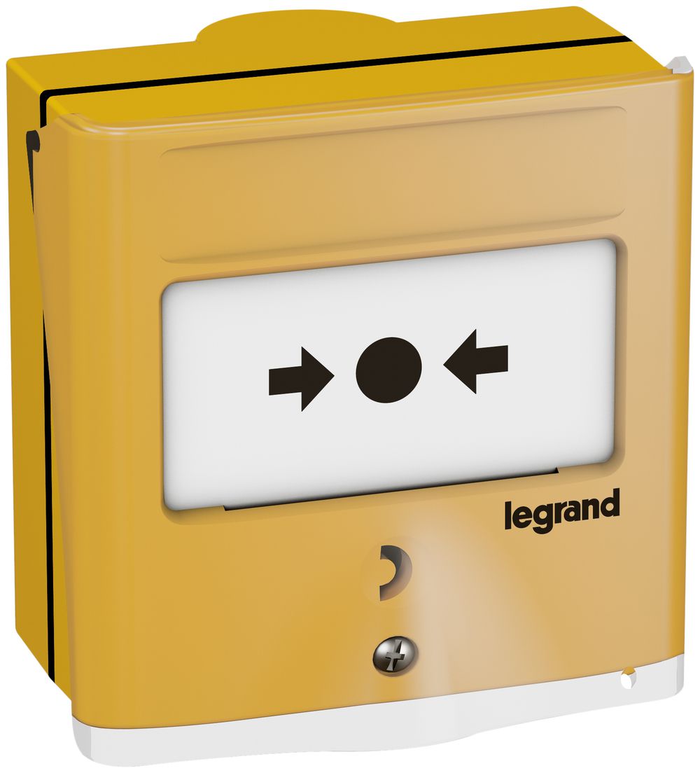 AP contatto d'allarme Legrand Ch+R giallo