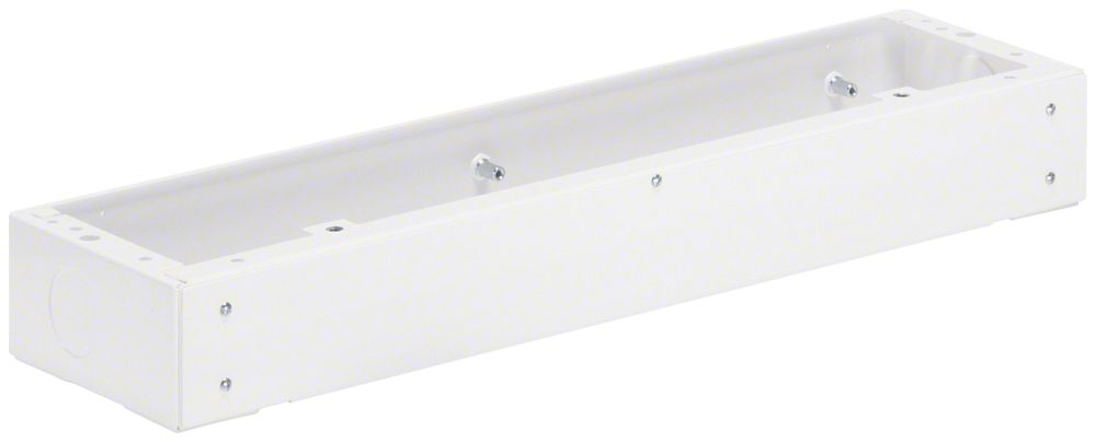 Battiscopa Hager univers per distributore RAL 9010 100×800×205mm