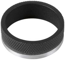 Zierring SLV GRIP M Aluminium Ø40×14mm schwarz
