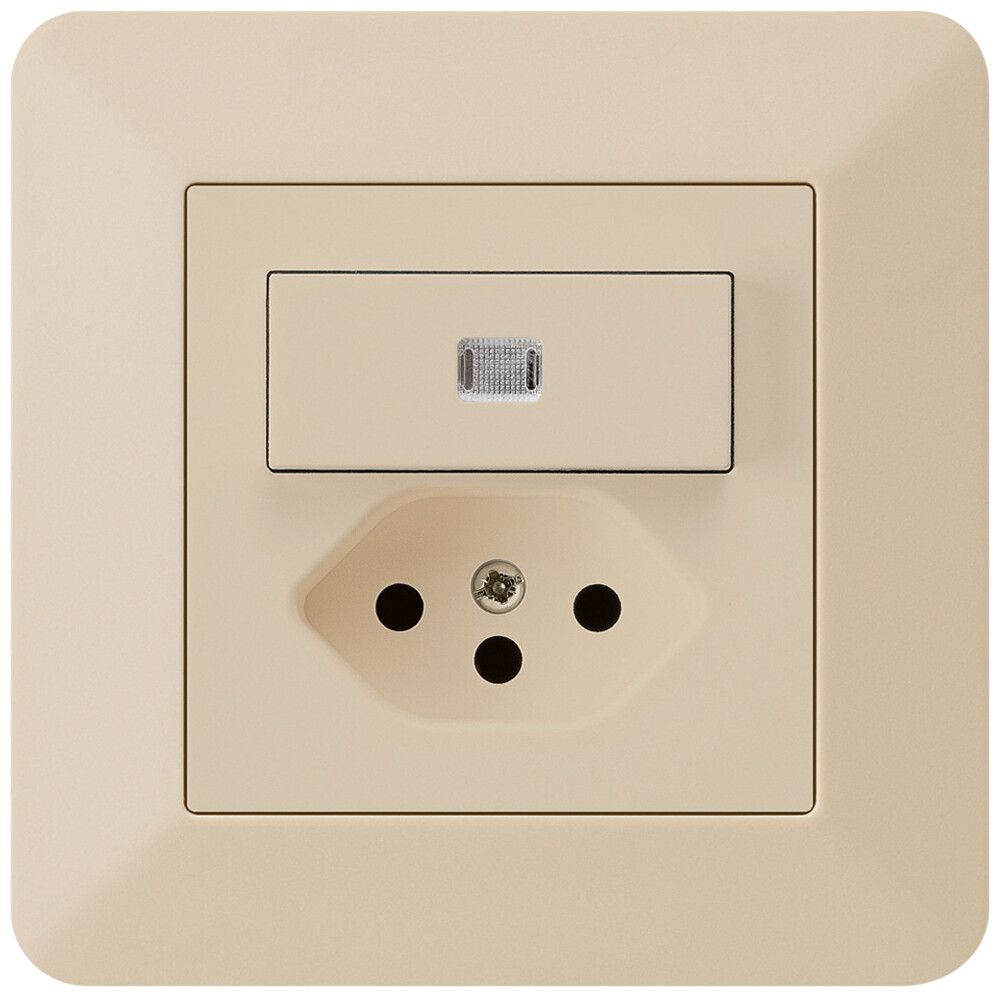 UP-Leuchtkombination 3/1P+T13 kallysto.trend beige