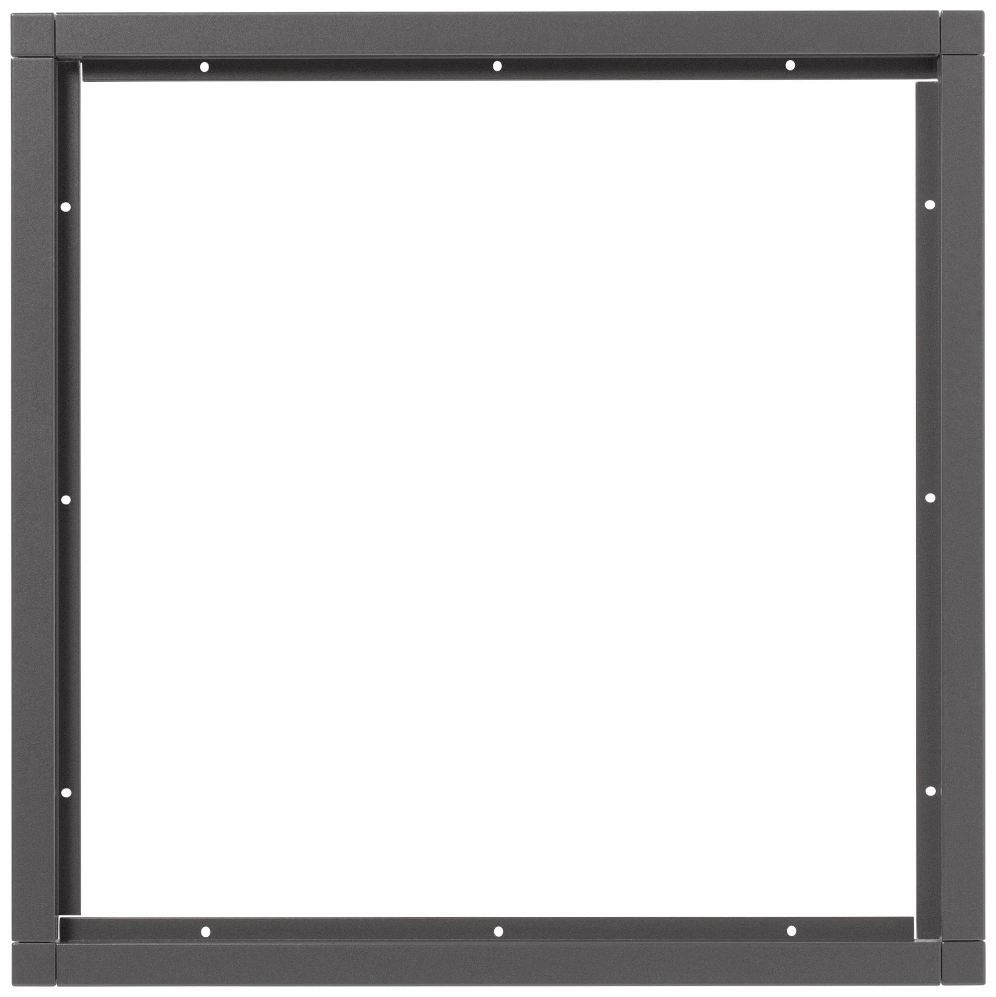 AP-Rahmen Siedle 9× 331×331×15mm grau