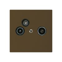 Antennendose R/TV-Daten kallysto A 2GHz 14db braun