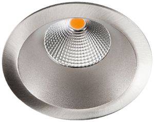 Downlight LED SG Junistar Soft 9W 790lm 930 IP20/IP54 42° REG Ø94mm argento