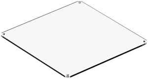 Einbauplatte Zwischenrahmen Demelectric GEOS-S EPR-t 3030