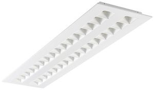 EB-LED-Deckenleuchte Sylvania OPTIX 1250 WHT 24W 3450lm 4000K weiss