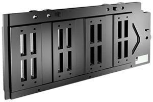 Support pour rail Rittal SV 9686.040 4P 80mm pour E-Cu 10×50mm 2pcs