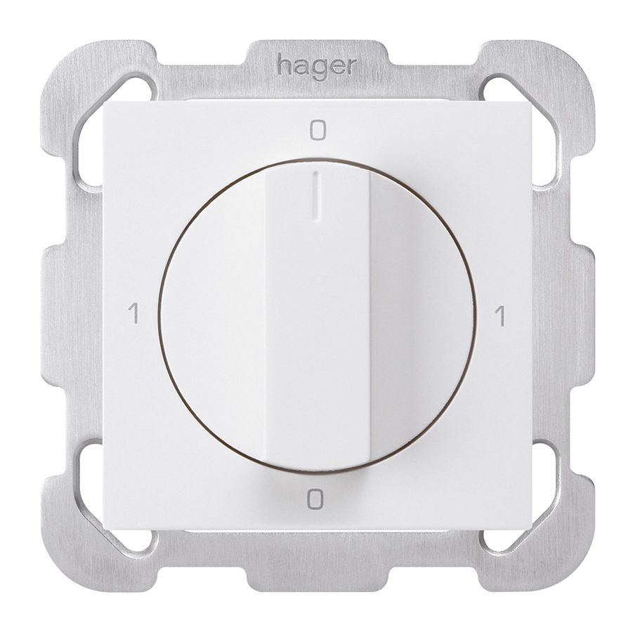 Interrupteur rotatif ENC kallysto 0/3L blanc avec manette