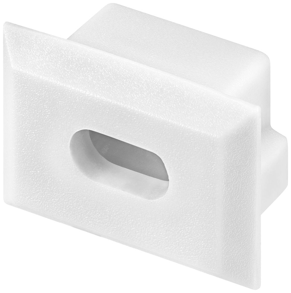 Capot de fermeture Tridonic ACL matière synthétique 16×11mm gris a.passe-câble