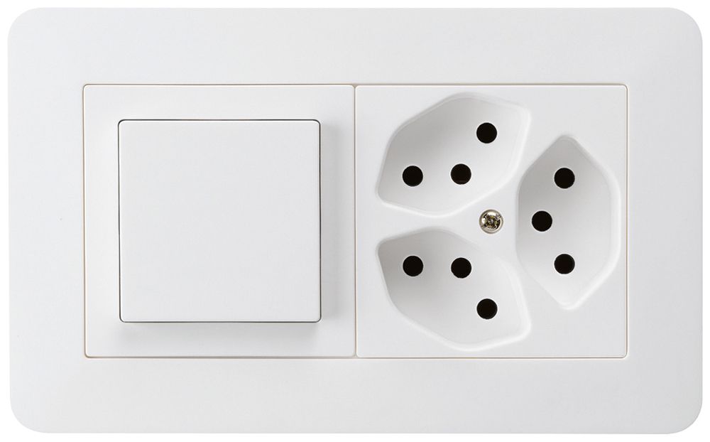 UP-Kombination kallysto.trend 3/1P+3×T13 weiss horizontal